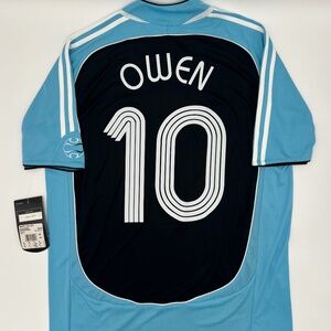 Owen #10 Newcastle United 2006/2007 Third ORIGINAL Adidas VTG Rare Jersey M